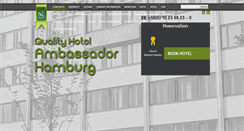 Desktop Screenshot of ambassador-hamburg.de